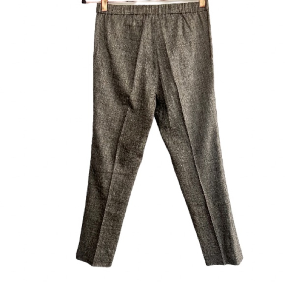 Theory Basic Pull On Pants Sharkskin Crunch Women… - image 3